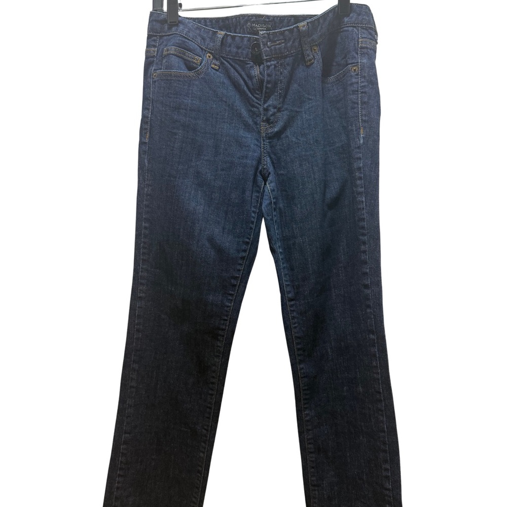 Madison Dark Blue Straight/Skinny Jeans